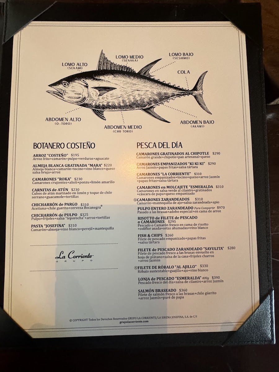 La Corriente Cevichería Nais Menu Photo 9