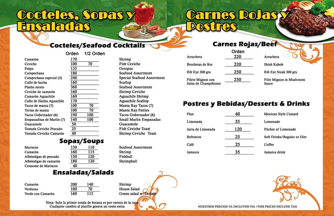 La Costa Menu Photo 2