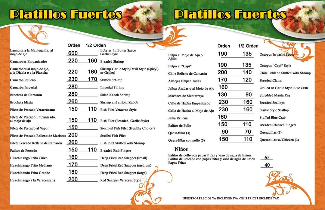 La Costa Menu Photo 3