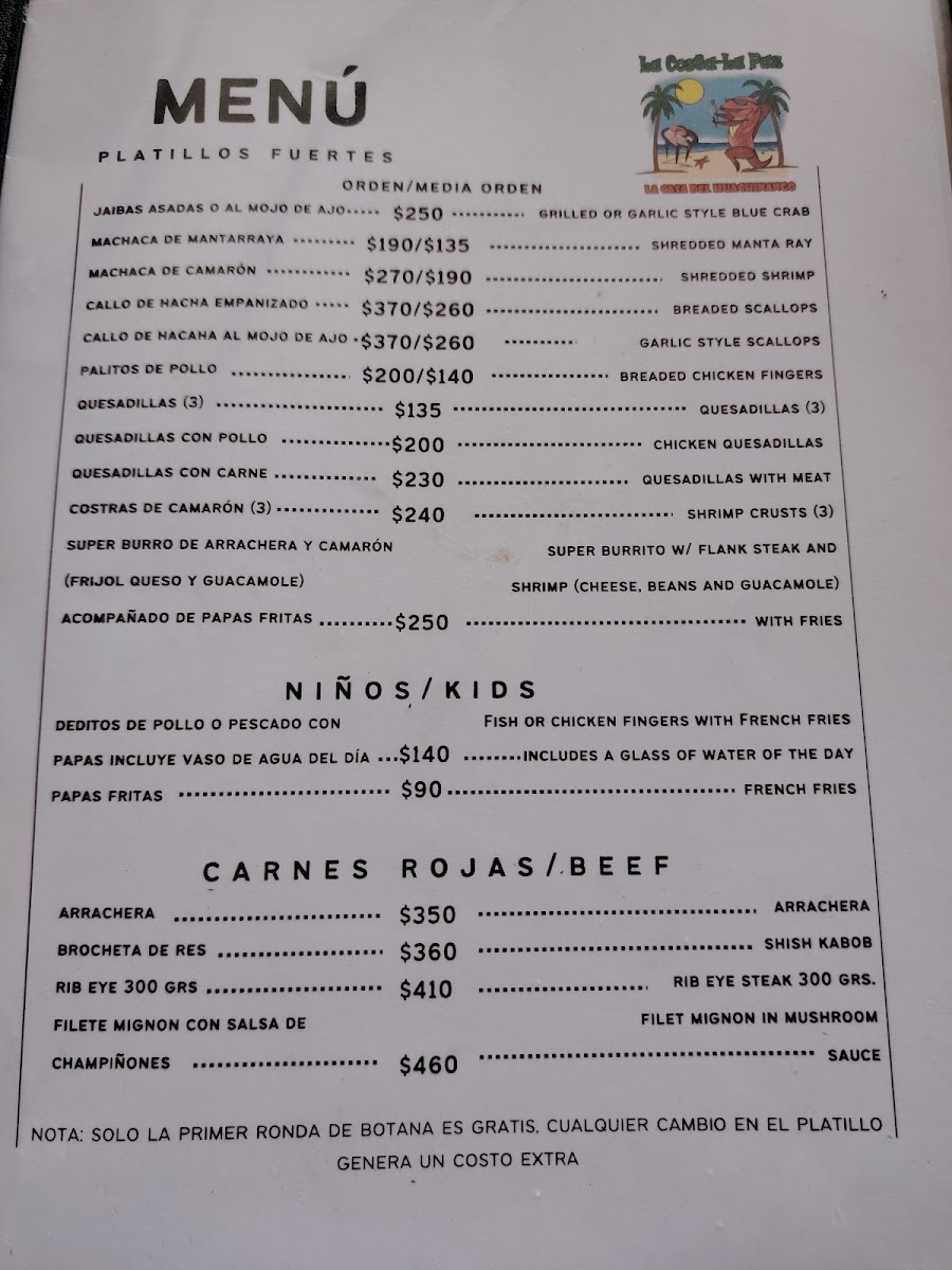 La Costa Menu Photo 4