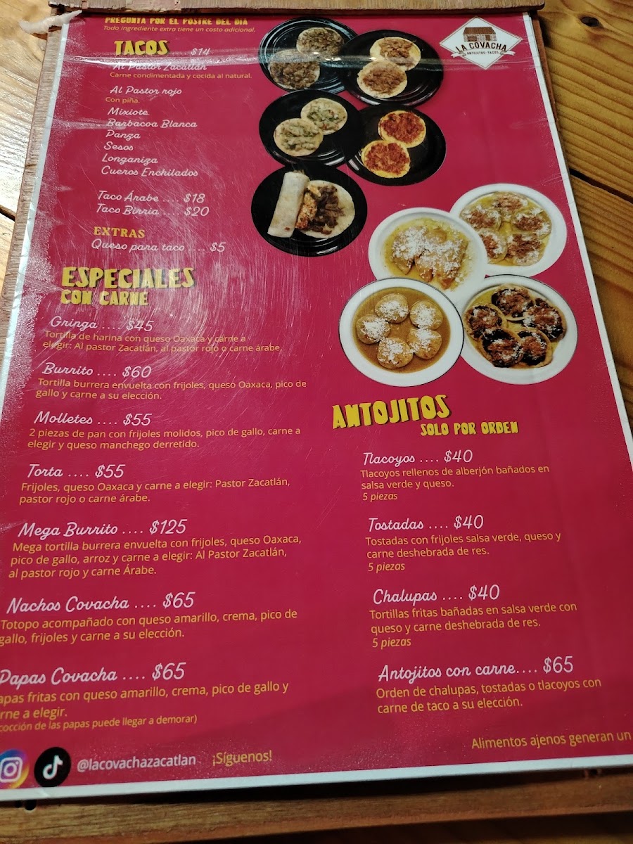 La Covacha Menu Photo 7