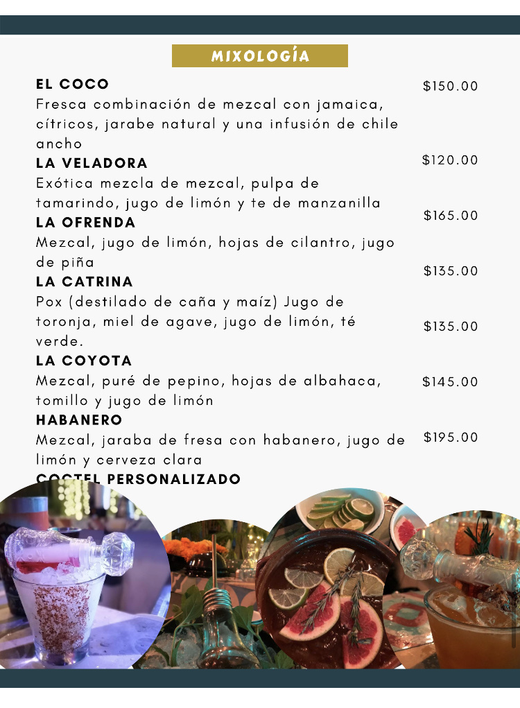 La Coyota Cancún - Cocina & Mixología Menu Photo 3