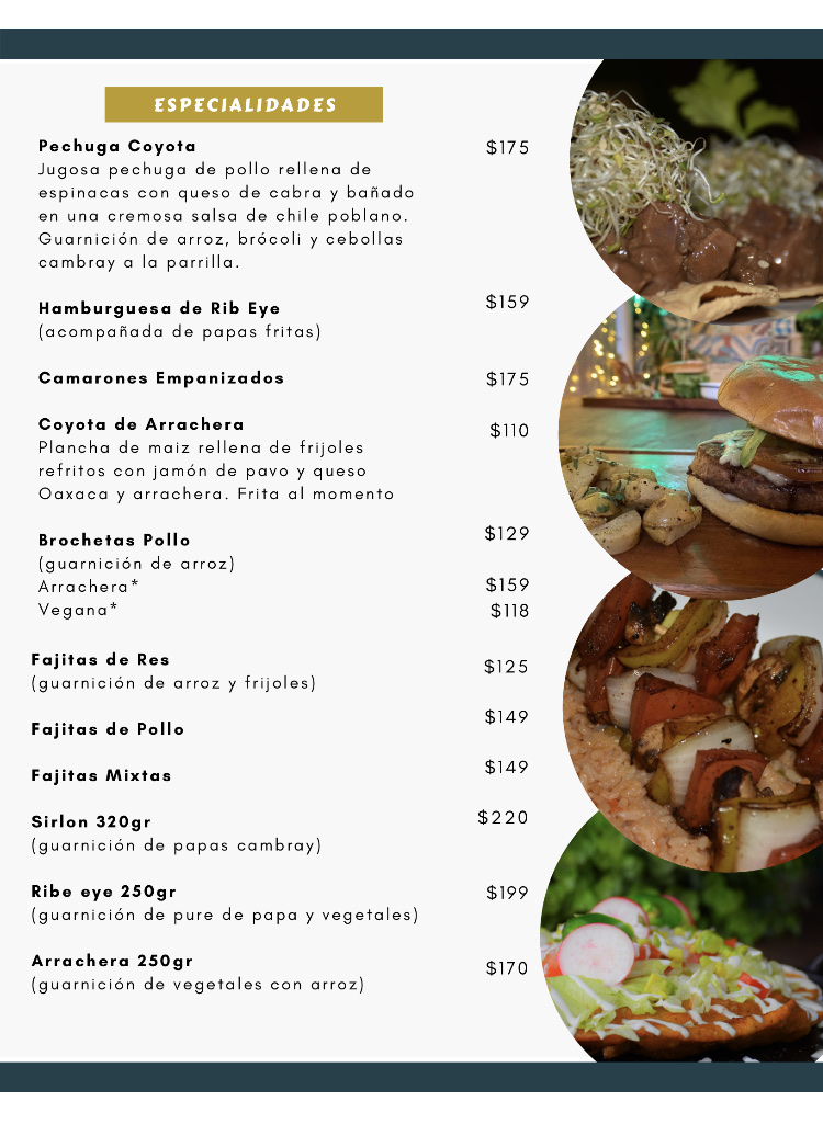 La Coyota Cancún - Cocina & Mixología Menu Photo 6