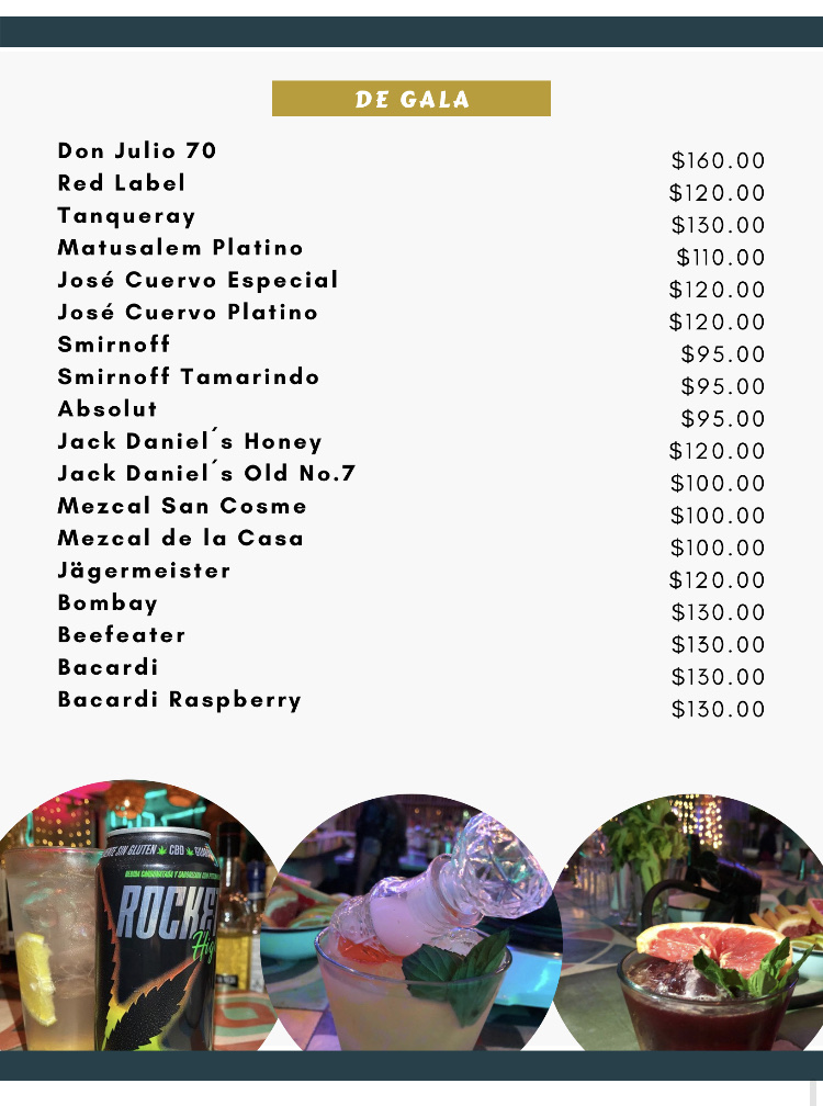 La Coyota Cancún - Cocina & Mixología Menu Photo 8