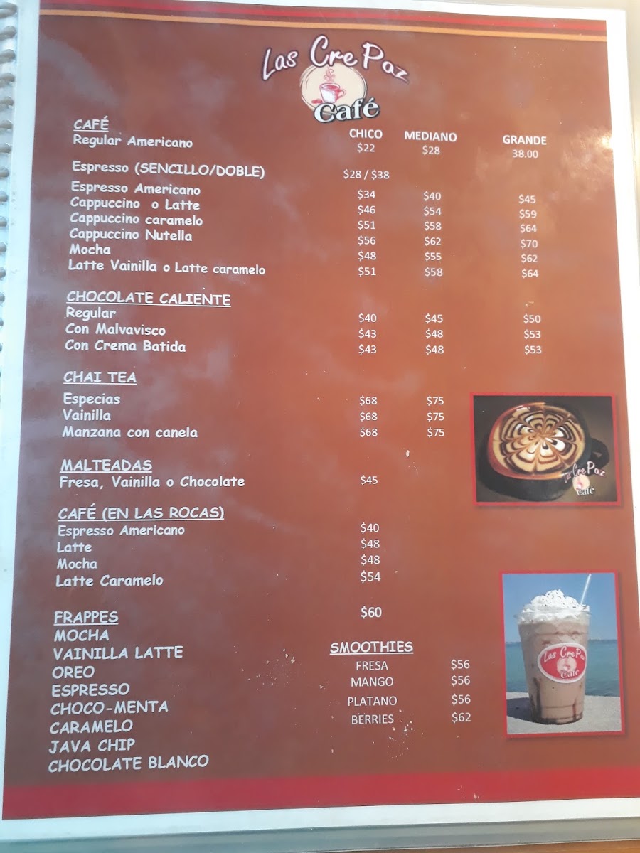 La Crepa Cafe Menu Photo 4
