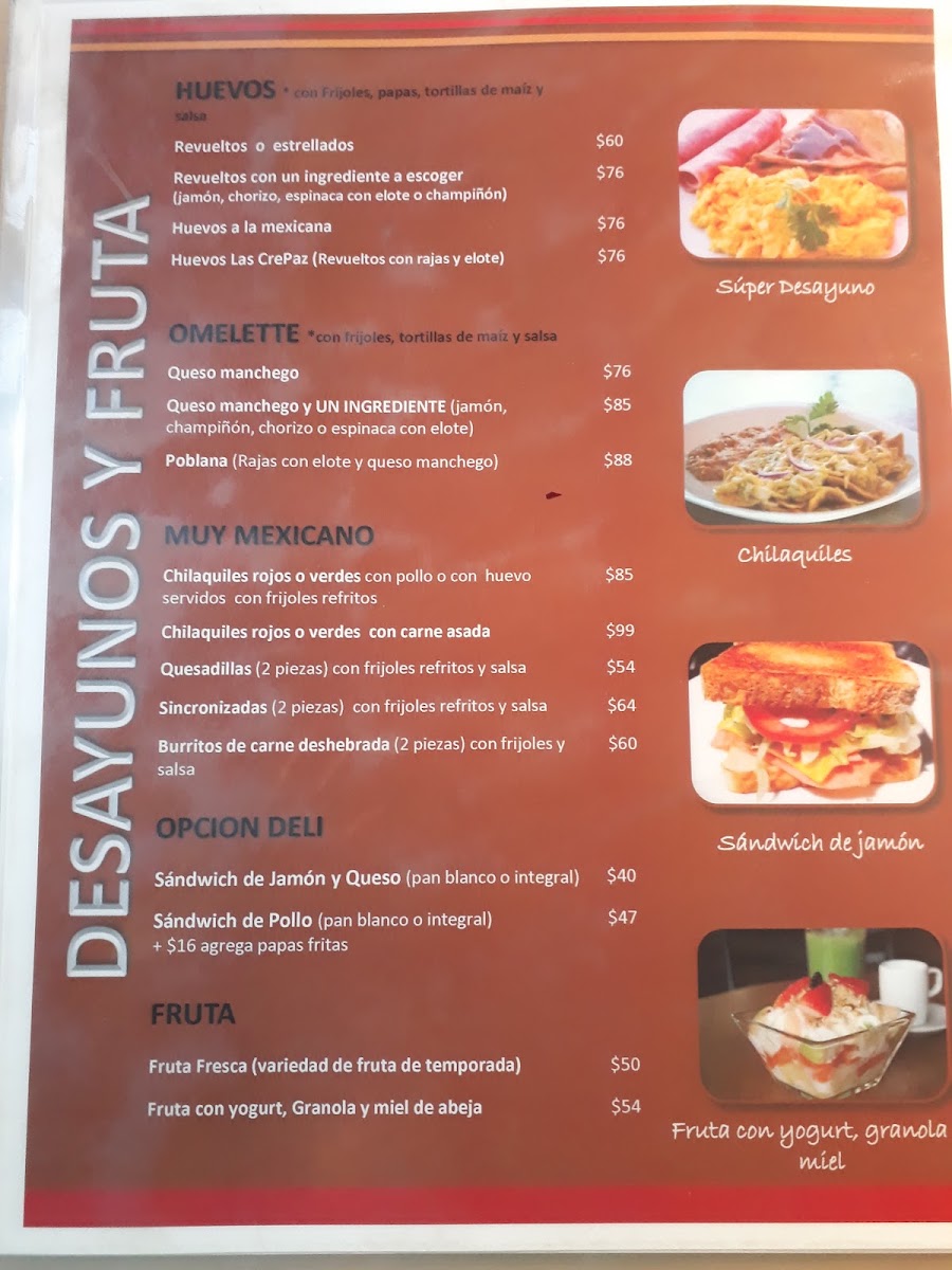 La Crepa Cafe Menu Photo 5