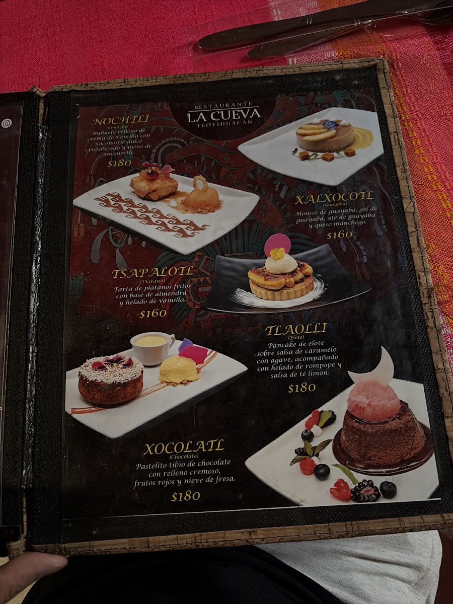 La Cueva Teotihuacan Menu Photo 9