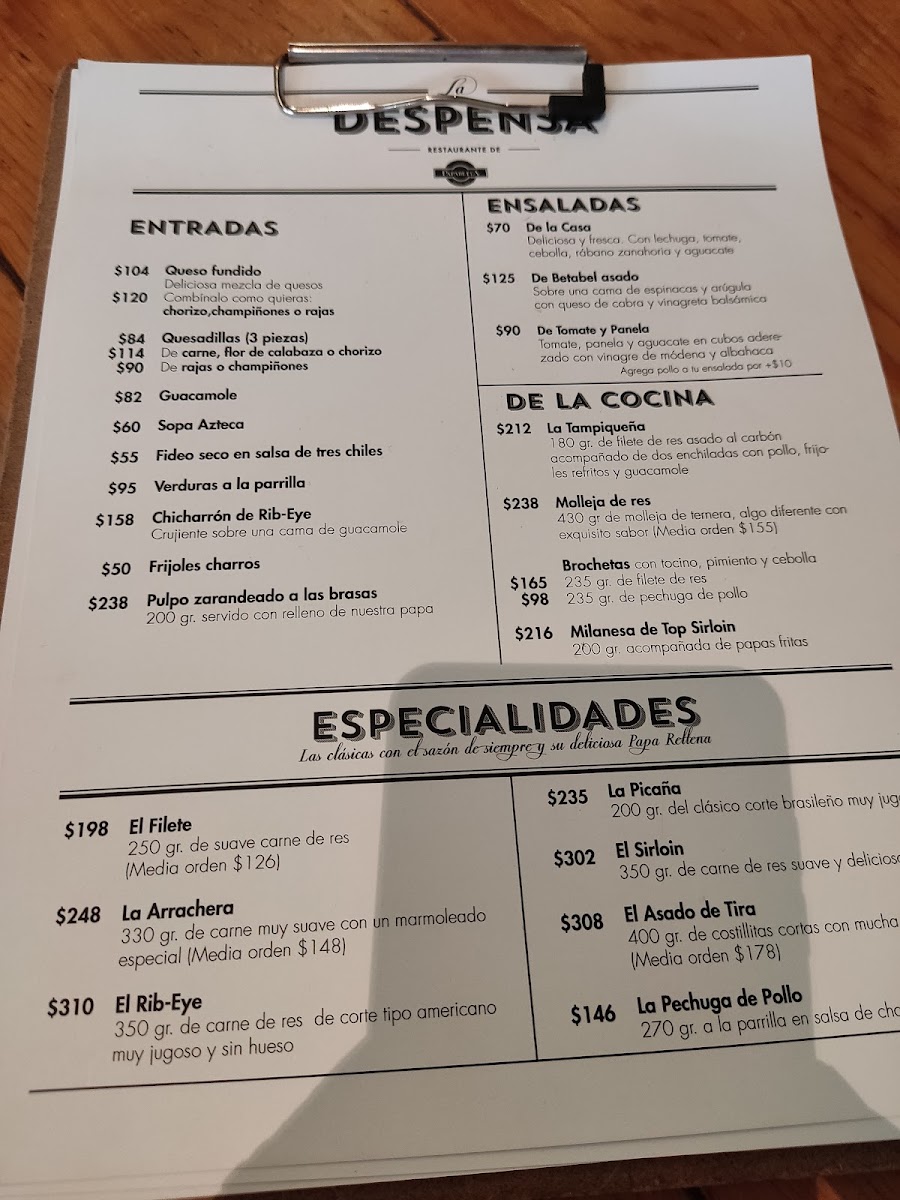 La Despensa Restaurante De Papablita Menu Photo 7
