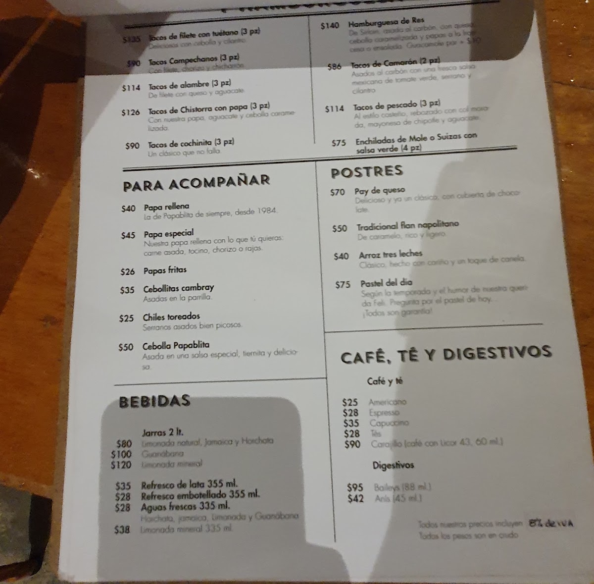 La Despensa Restaurante De Papablita Menu Photo 9