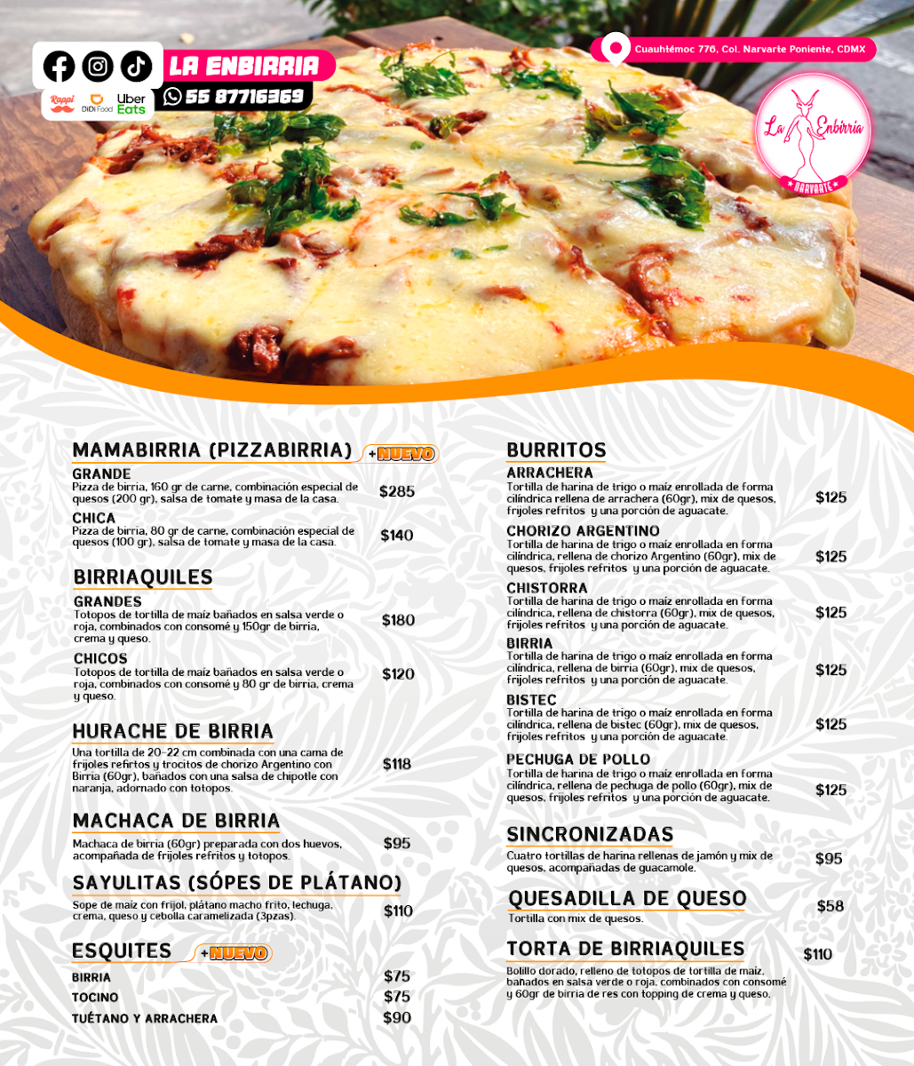 La Enbirria Menu Photo 4