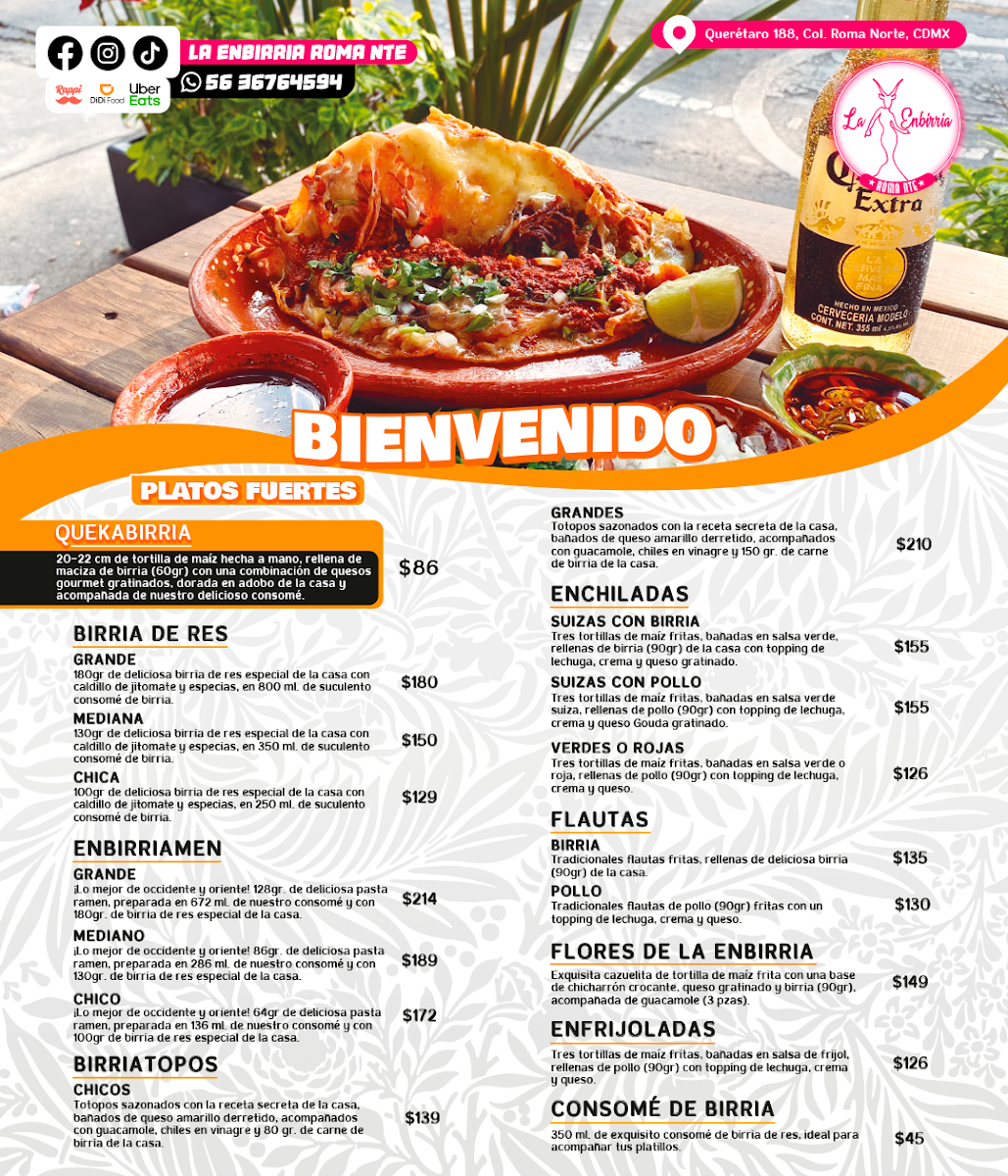 La Enbirria Menu Photo 5