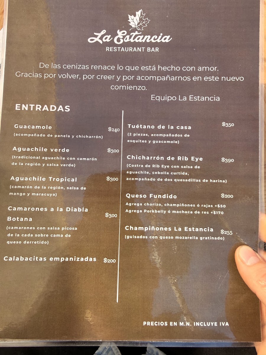 La Estancia Menu Photo 4