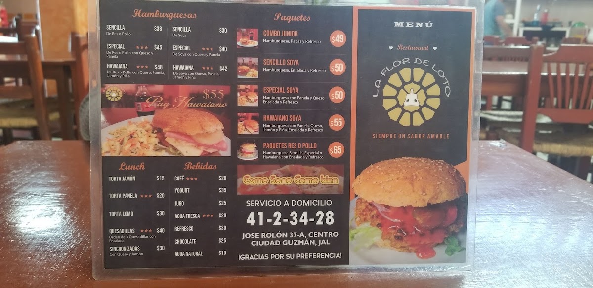 La Flor De Loto Menu Photo 4