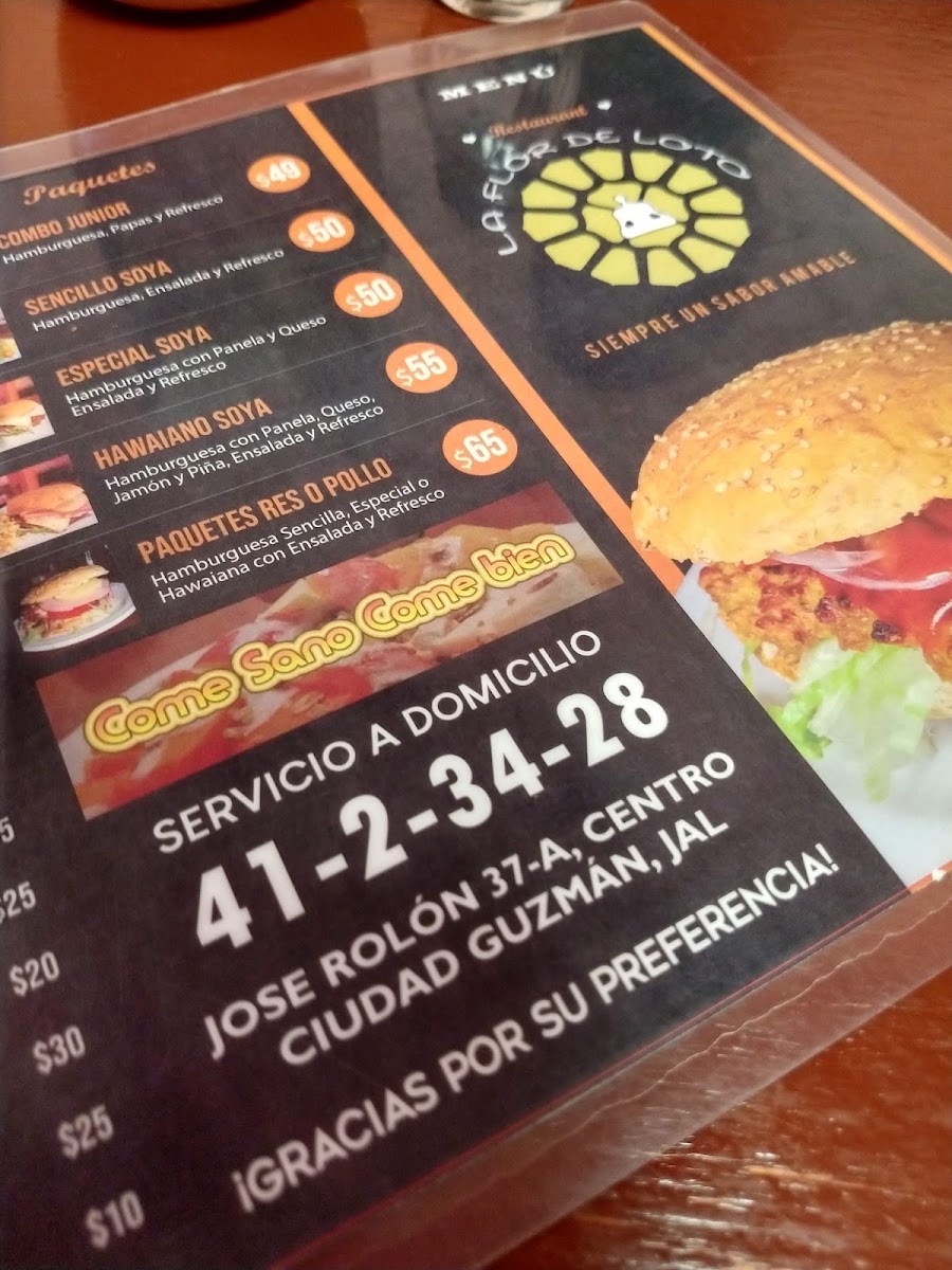 La Flor De Loto Menu Photo 6
