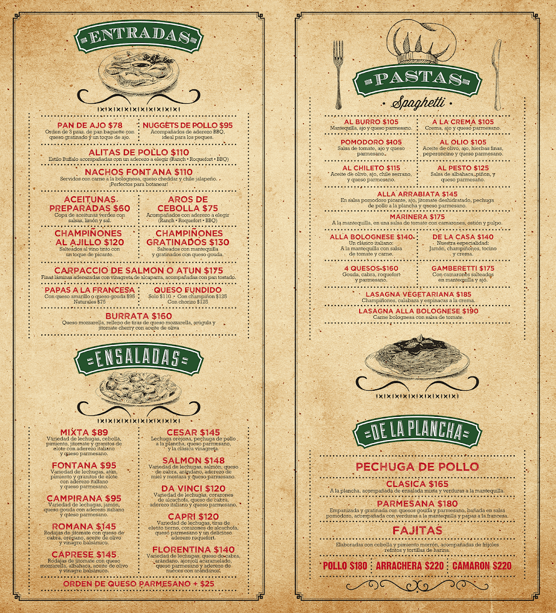 La Fontana Pizza Menu Photo 4