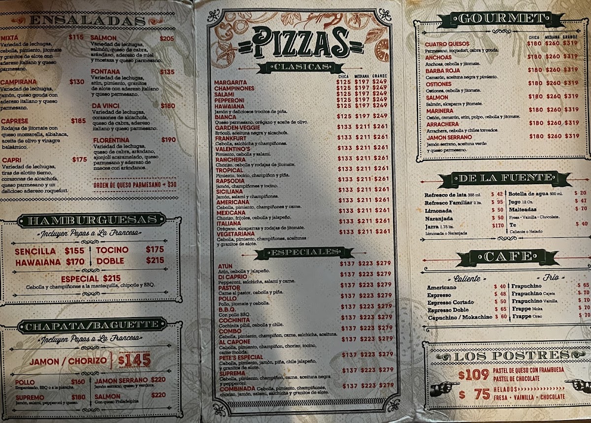 La Fontana Pizza Menu Photo 6