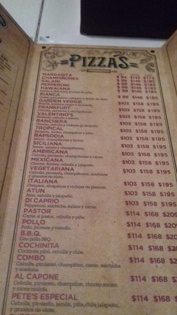 La Fontana Pizza Menu Photo 7