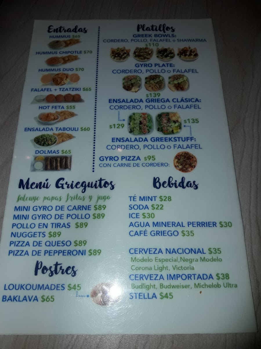 La Grieguita La Gran Via Menu Photo 10