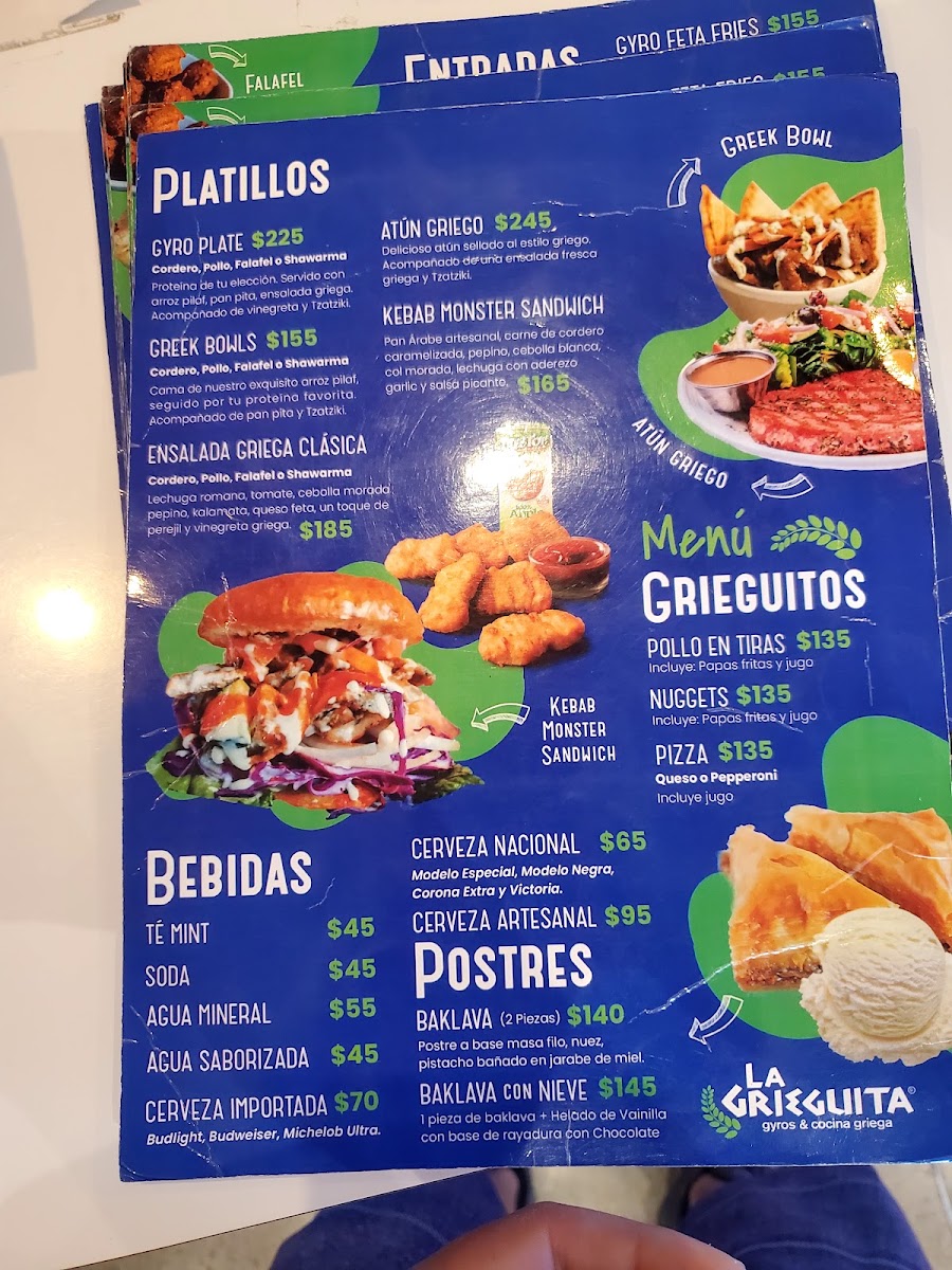 La Grieguita La Gran Via Menu Photo 5
