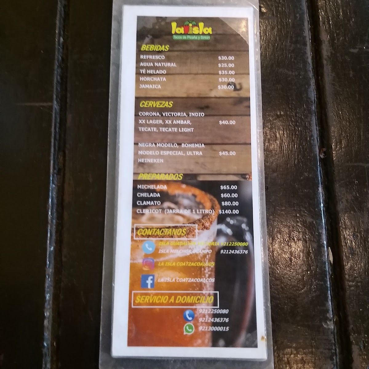 La Isla Menu Photo 2