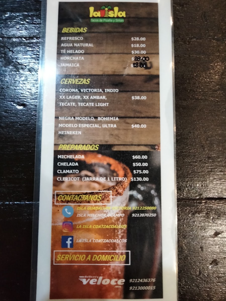 La Isla Menu Photo 3