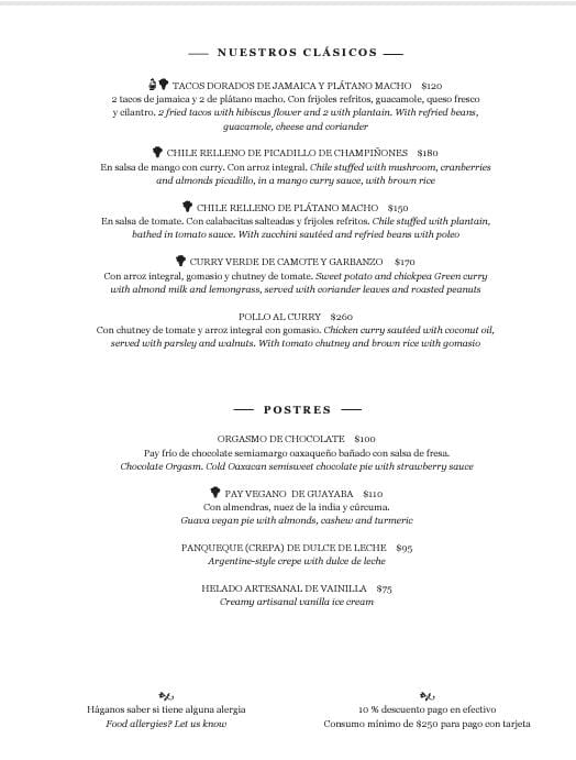 La Jicara Librespacio Cultural Menu Photo 4