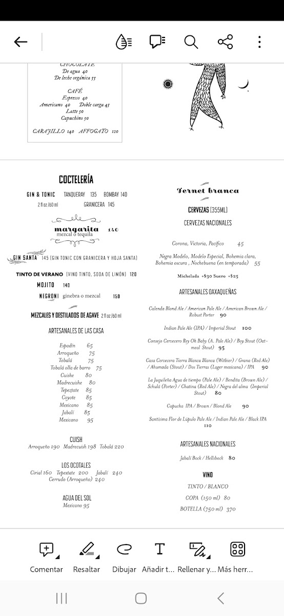 La Jicara Librespacio Cultural Menu Photo 7