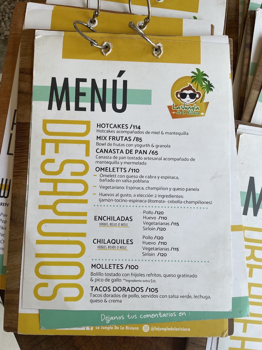 La Jungla de La Riviera. Comida Mexicana. Playa del Carmen Menu Photo 10