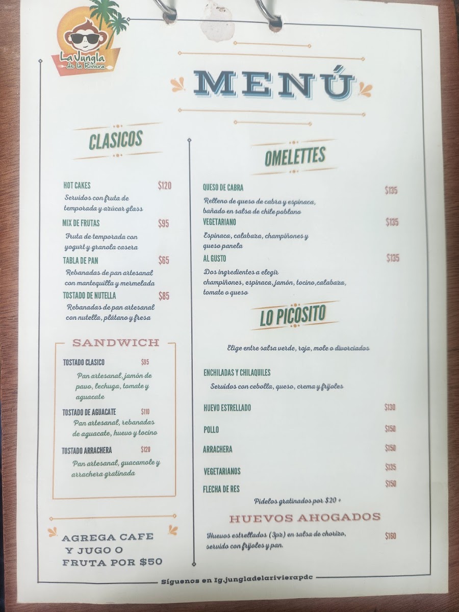La Jungla de La Riviera. Comida Mexicana. Playa del Carmen Menu Photo 2