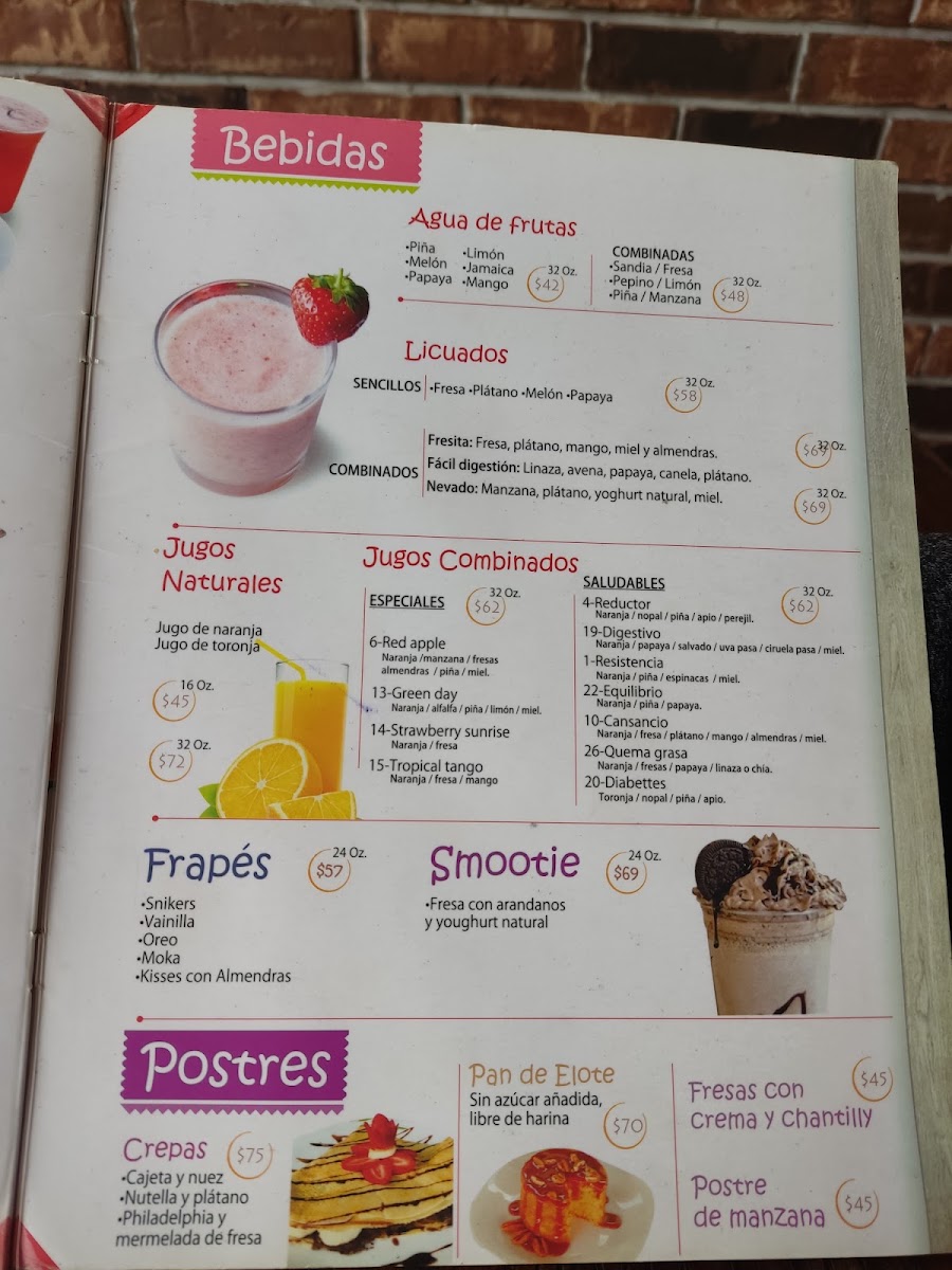La Media Naranja Menu Photo 3
