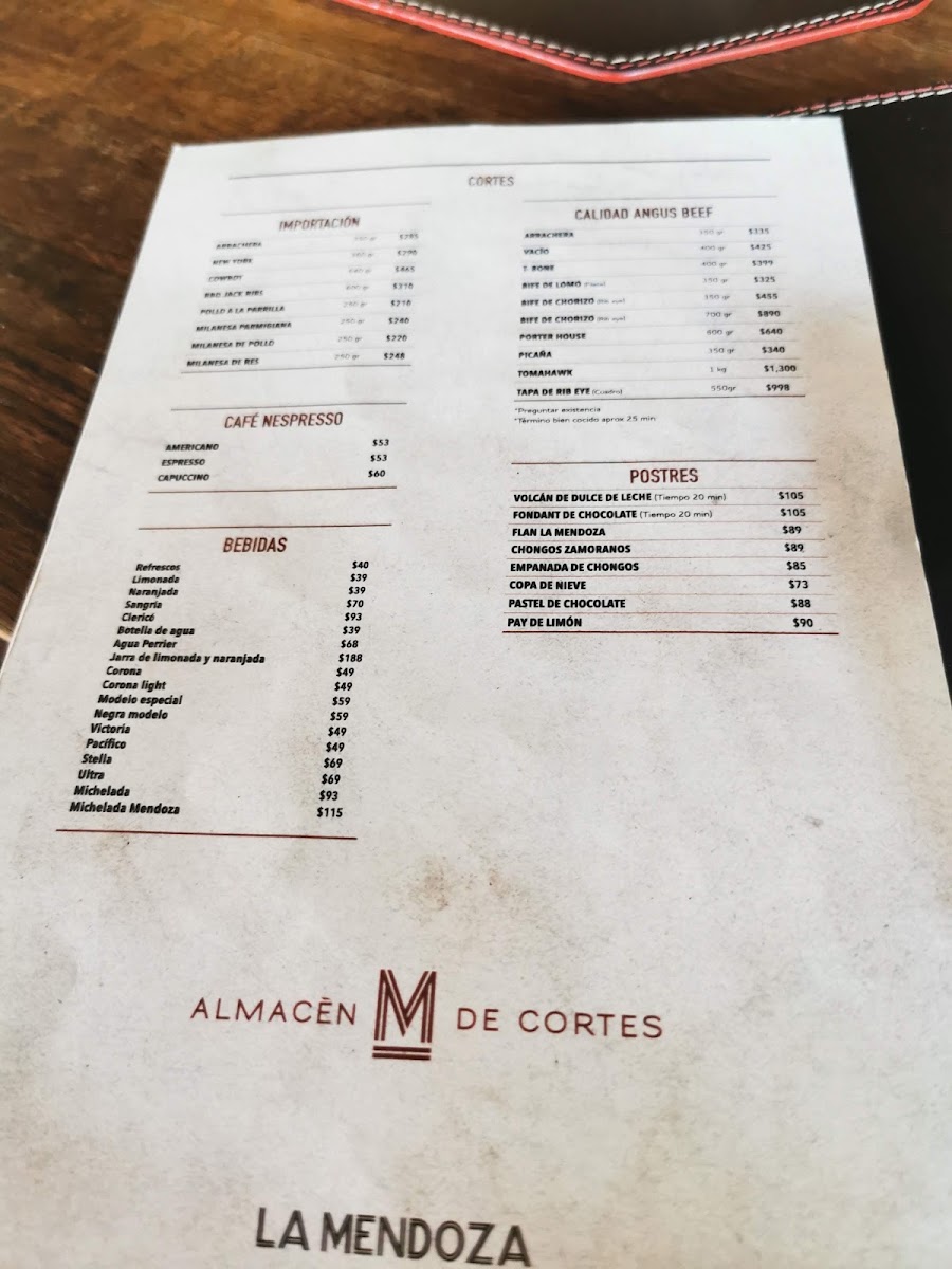 La Mendoza Menu Photo 3