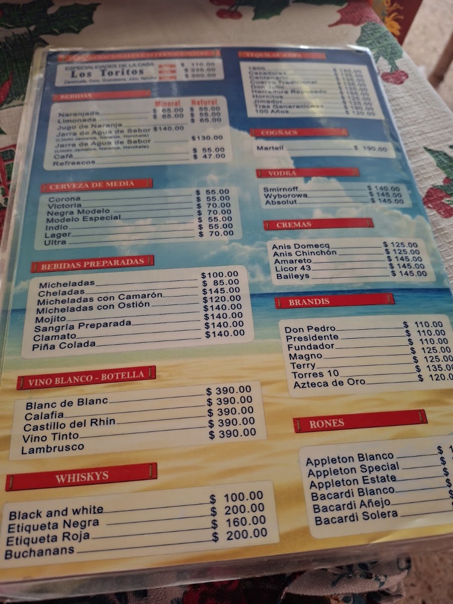 La Palapa De Tomas Menu Photo 2