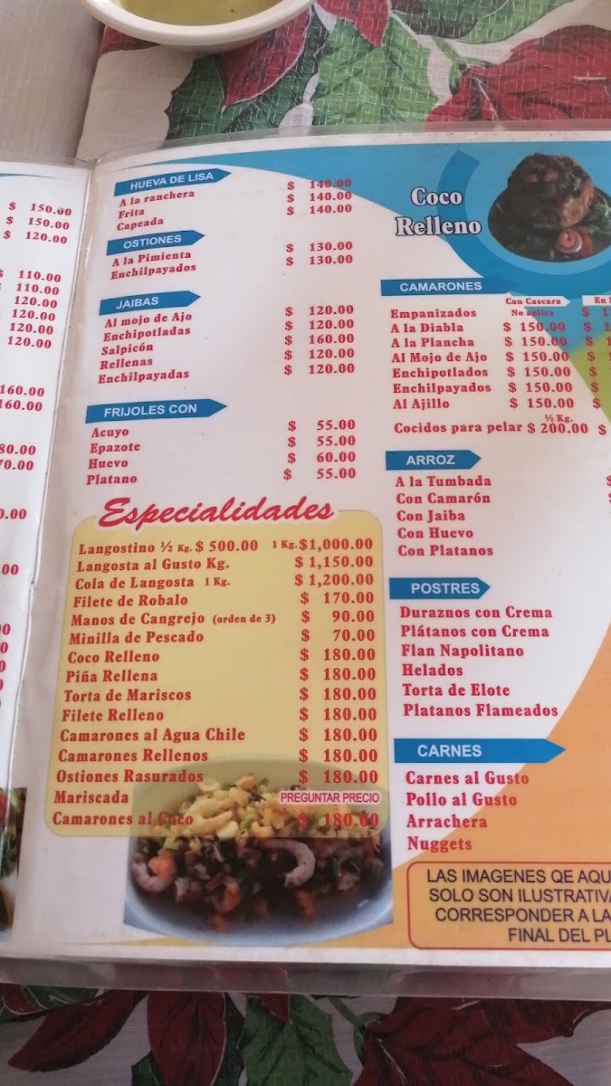 La Palapa De Tomas Menu Photo 8