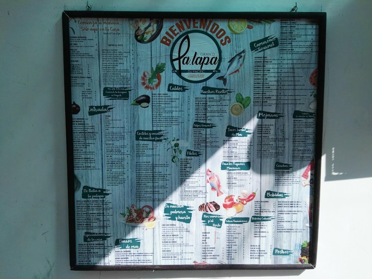 La Palapa Del Pacifico Y El Paisa Menu Photo 6