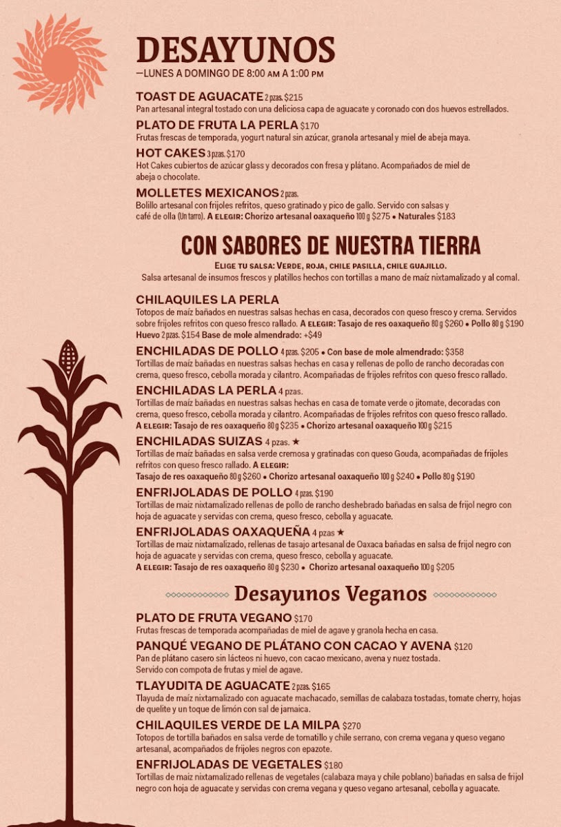La Perla Pixan Cuisine & La Carboneria Menu Photo 6