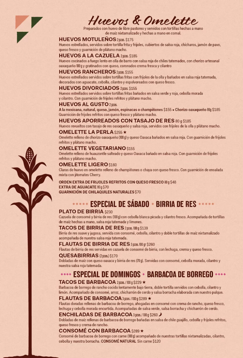 La Perla Pixan Cuisine & La Carboneria Menu Photo 7
