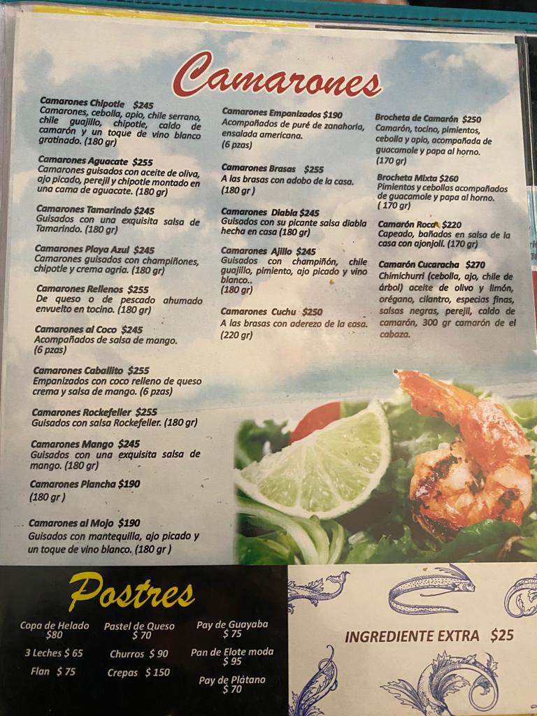 La Pesca Sinaloense Menu Photo 2