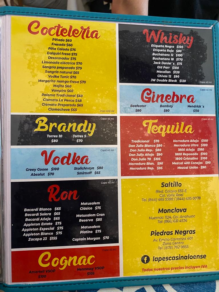 La Pesca Sinaloense Menu Photo 5
