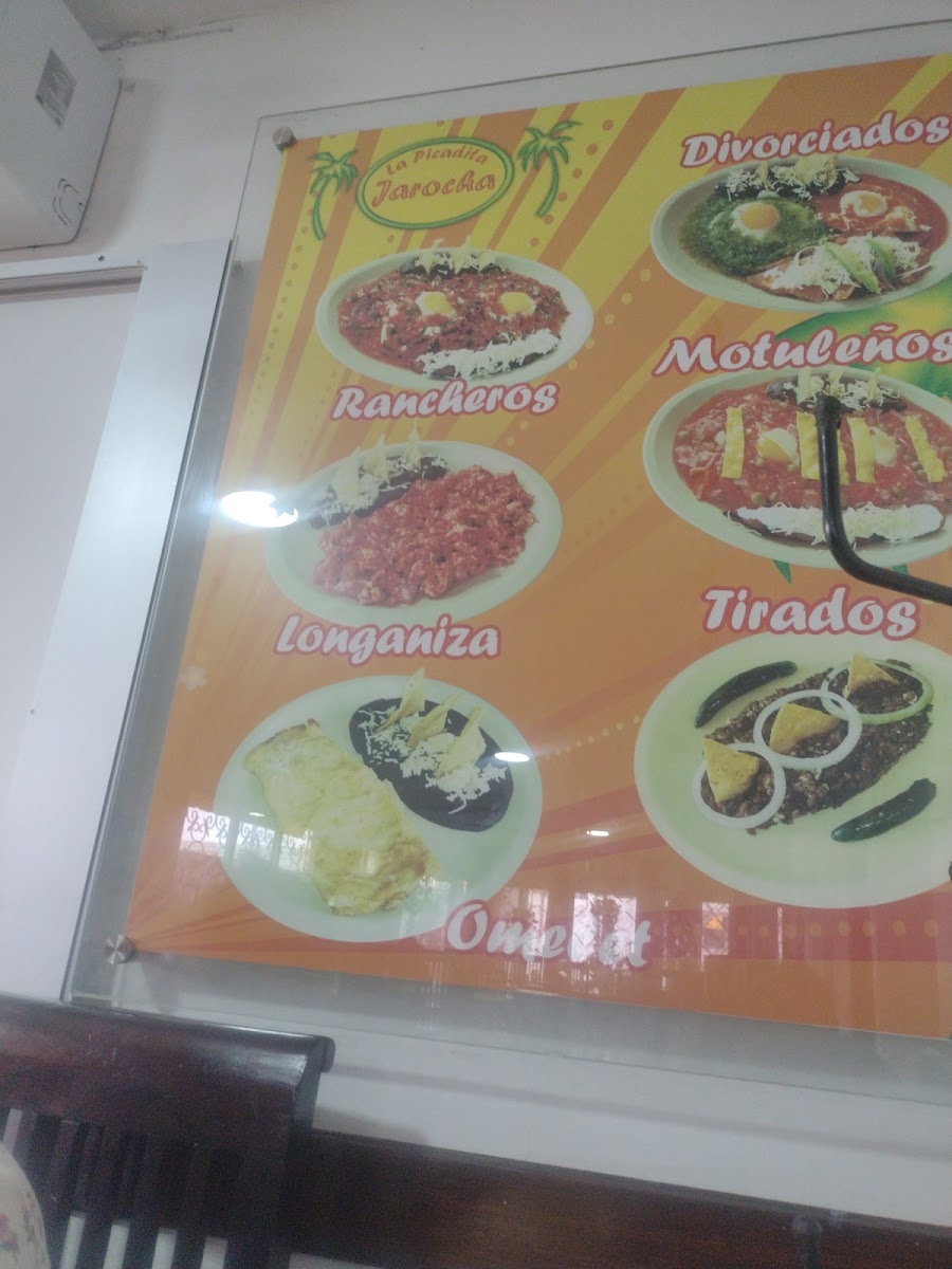 La Picadita Jarocha Menu