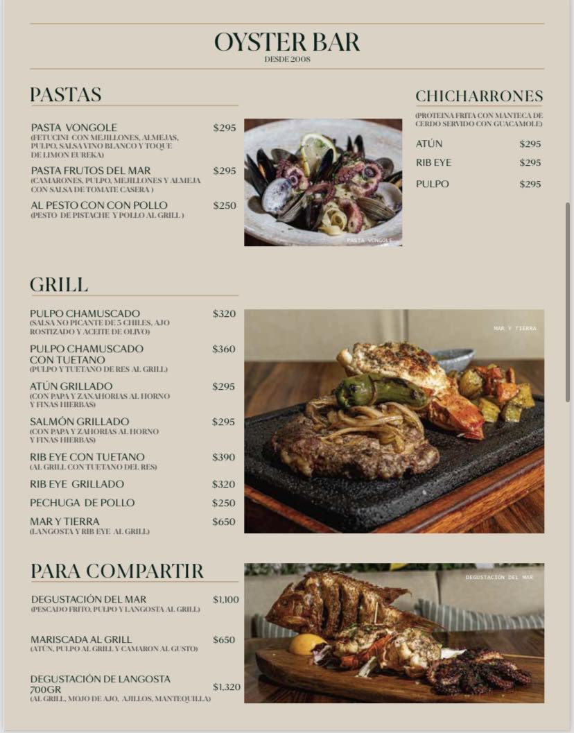 La Playita Restaurante Bar Cancún Menu Photo 4