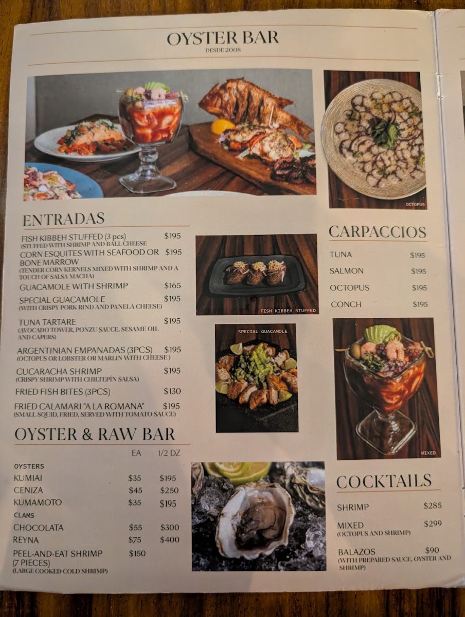 La Playita Restaurante Bar Cancún Menu Photo 8