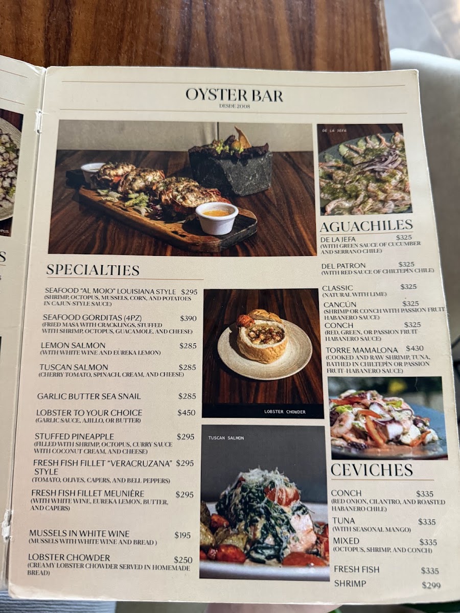 La Playita Restaurante Bar Cancún Menu Photo 9