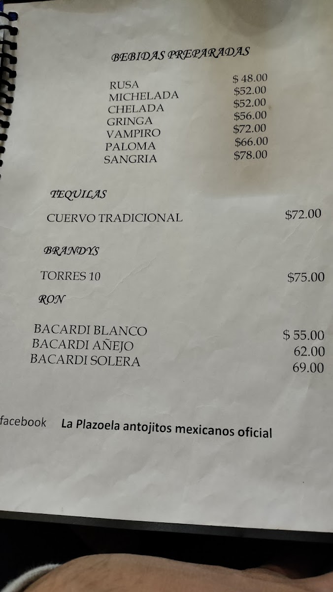 La Plazoela Menu Photo 10