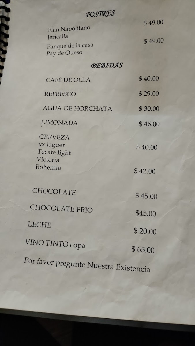 La Plazoela Menu Photo 8