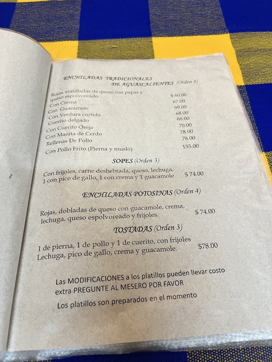 La Plazoela Menu Photo 9