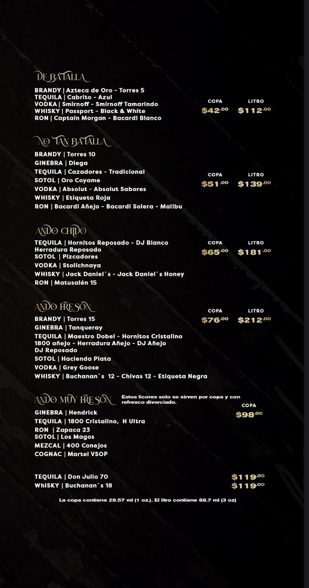 La Propuesta Menu Photo 4