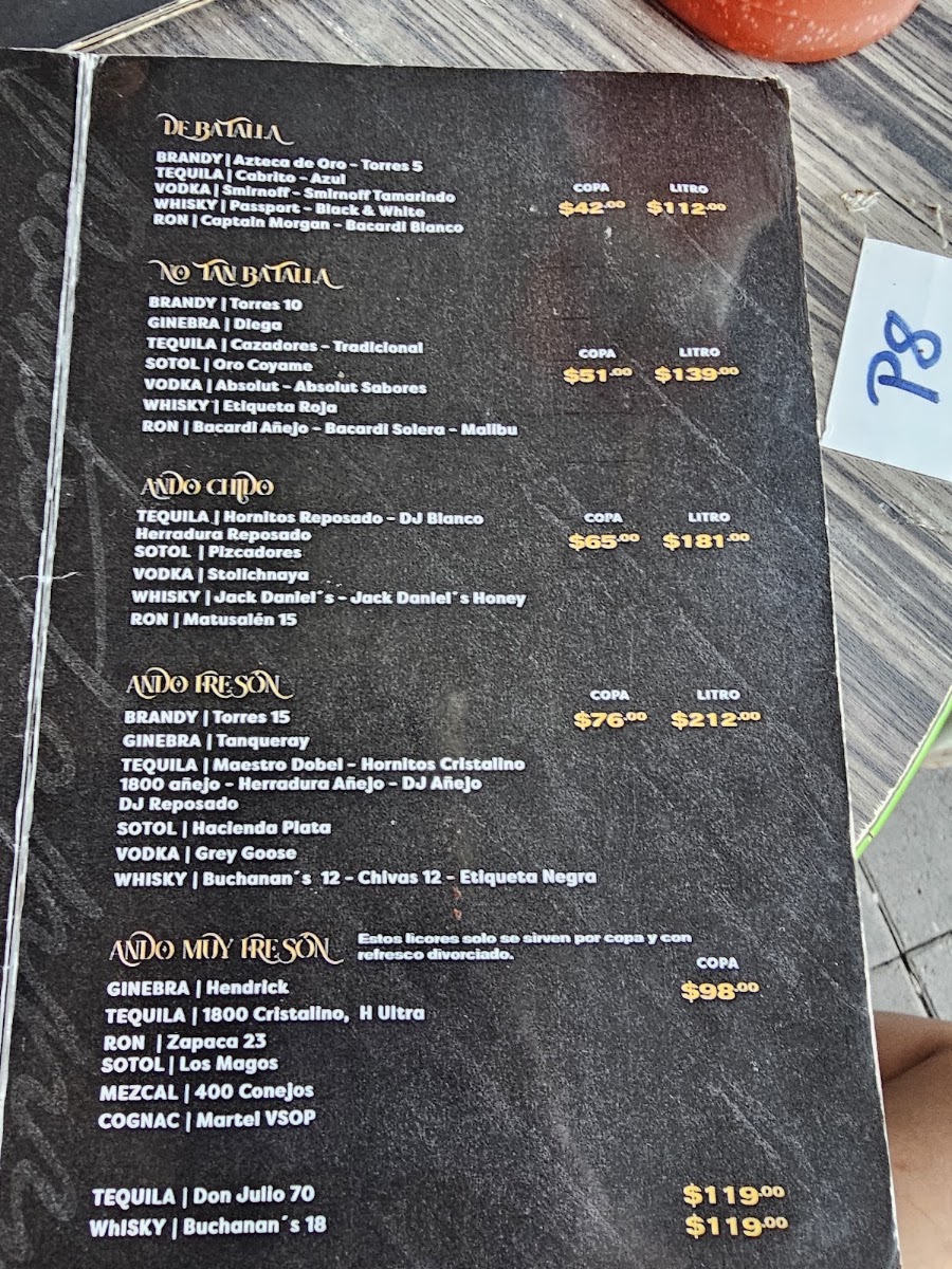 La Propuesta Menu Photo 7