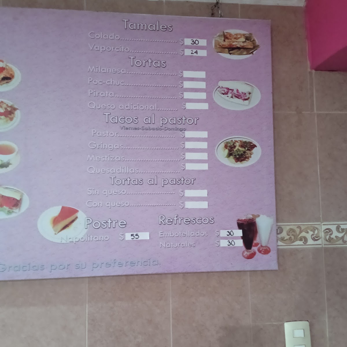 La Rosita Menu Photo 2