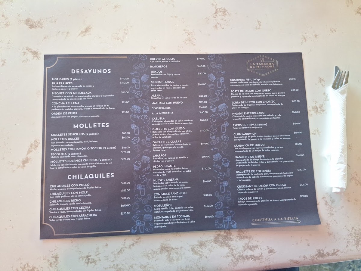 La Taberna De Mi Padre Menu Photo 6