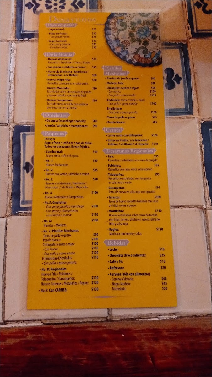 La Talavera Menu Photo 6